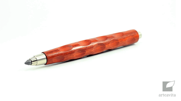 Geometric Jubilee Mechanical Pencil/Ballpoint pen 5.6mm Padauk - WRITING INSTRUMENT